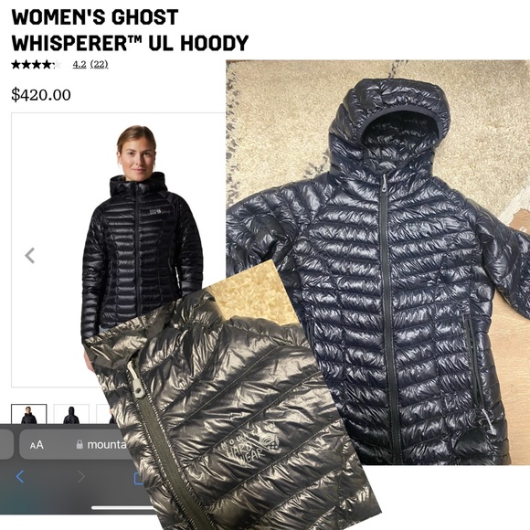 Mountain Hardwear Ghost Whisperer Jacket - Picture 3 of 3